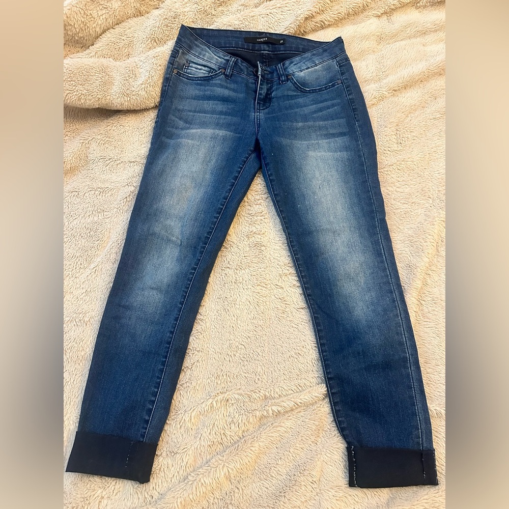 Harper denim , size 25, dark denim, cropped